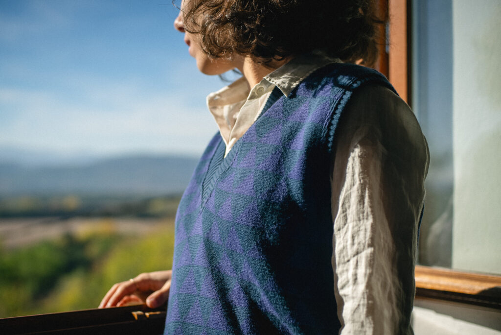 Armilla blau marí 3 Armilla blau marí - Imatge 3