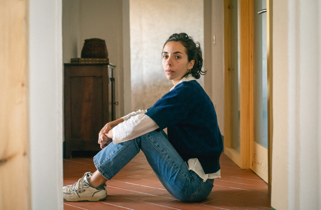 Jersei màniga curta triangles blau 3 Jersei màniga curta triangles blau - Imatge 3