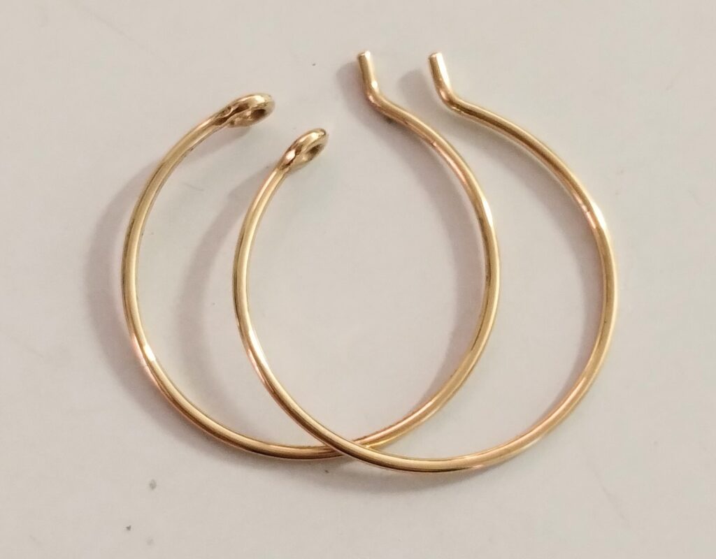 Aros Or 750 arracades 4 criolles arracades aros or