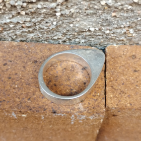 anell lleuger buit no pesa forma simple plata