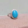 anell turquesa plata