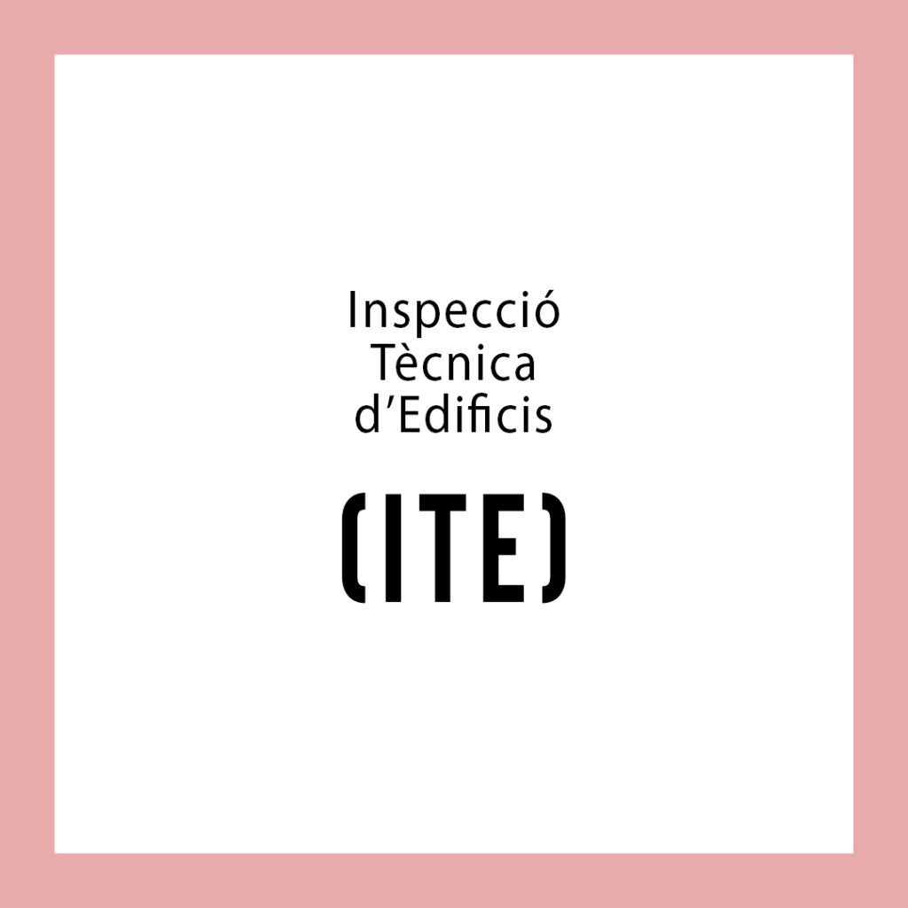 Inspecció Tècnica d'Edificis 1 Inspecció Tècnica d'Edificis