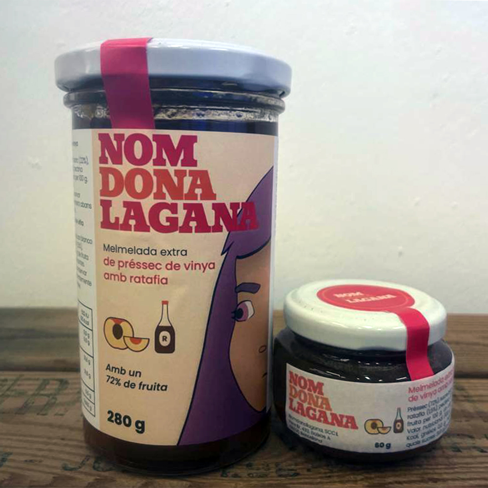 Melmelada extra de préssec de vinya amb ratafia 1 Melmelada extra de préssec de vinya amb ratafia