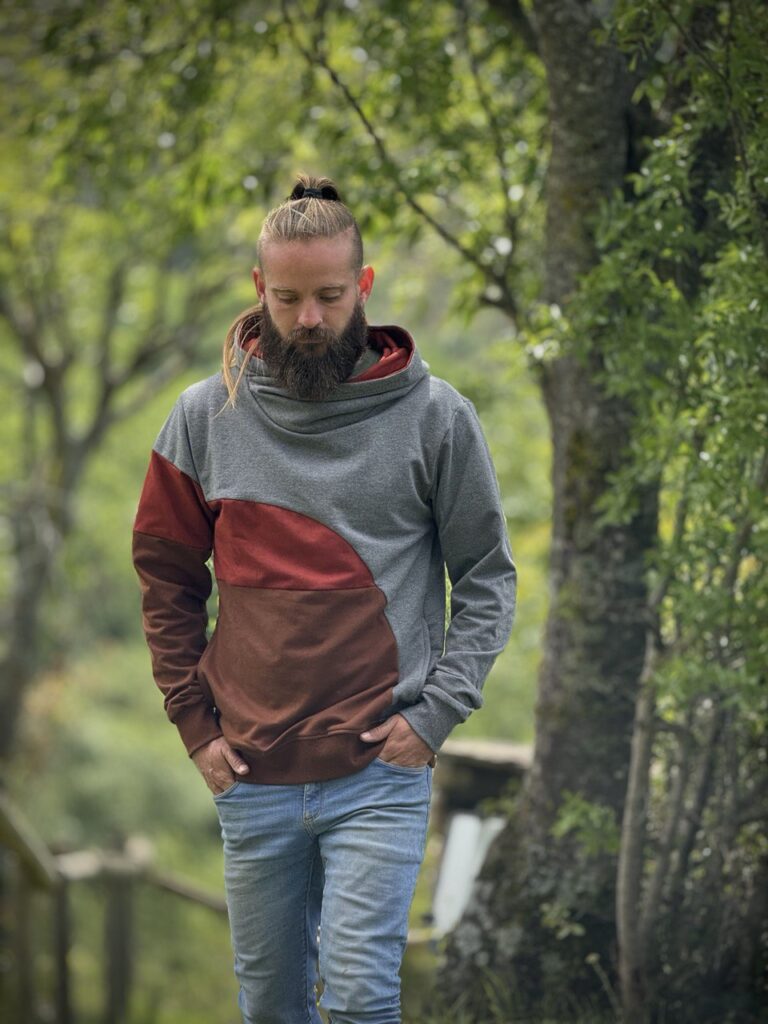 Dessuadora artesana de cotó orgànic "Obaga Passarell" 4 Dessuadora artesana de cotó orgànic "Obaga Passarell" - Imatge 4