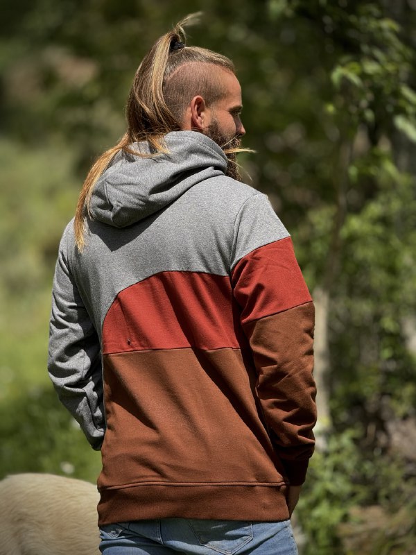 Dessuadora artesana de cotó orgànic "Obaga Passarell" 3 Dessuadora artesana de cotó orgànic "Obaga Passarell" - Imatge 3