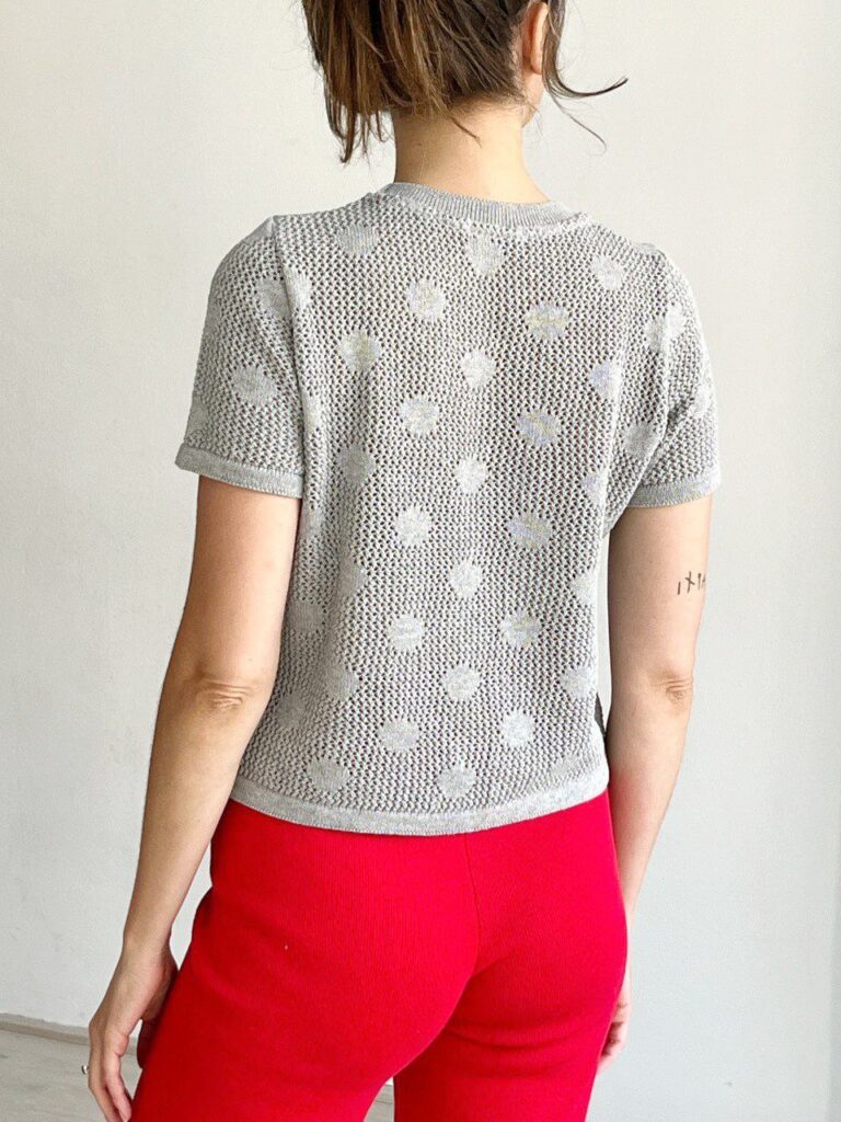 Samarreta de topos color gris 2 Samarreta de topos color gris - Imatge 2