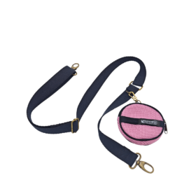 Cinta con Monedero Rosa Creadoness Moda Sostenible Handmade Espana Hecho a mano Accesorios Sostenibles de Diseno Barcelona ESS