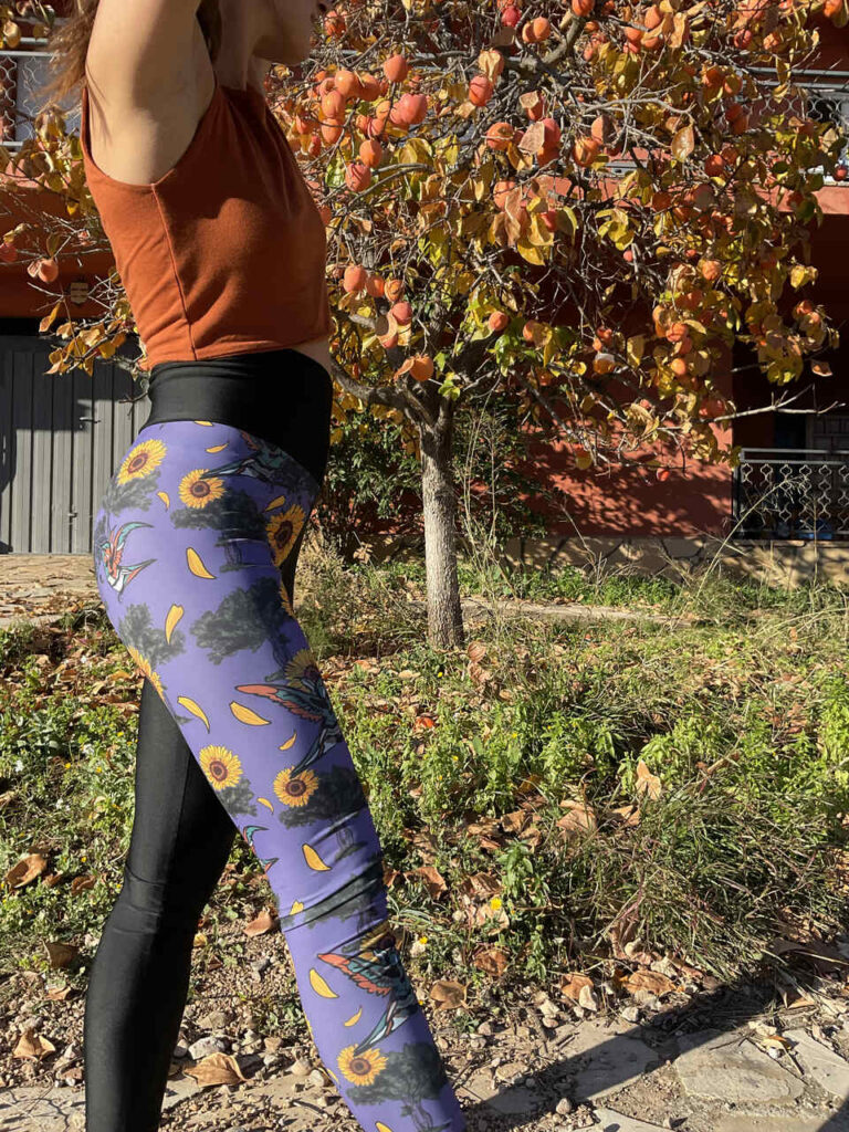 Leggins llargs ZELZIN asimetria negre 2 Leggins llargs ZELZIN asimetria negre - Imatge 2