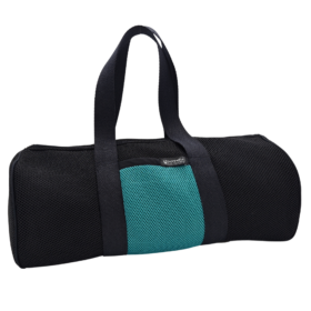 bolso deportivo negro verde Creadoness Moda Sostenible Handmade Espana Hecho a mano Accesorios Sostenibles de Diseno Barcelona ESS