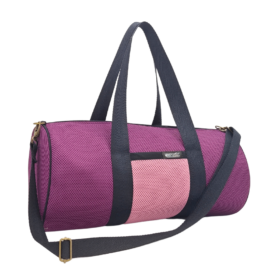 bolso deportivo violeta rosa Creadoness Moda Sostenible Handmade Espana Hecho a mano Accesorios Sostenibles de Diseno Barcelona ESS