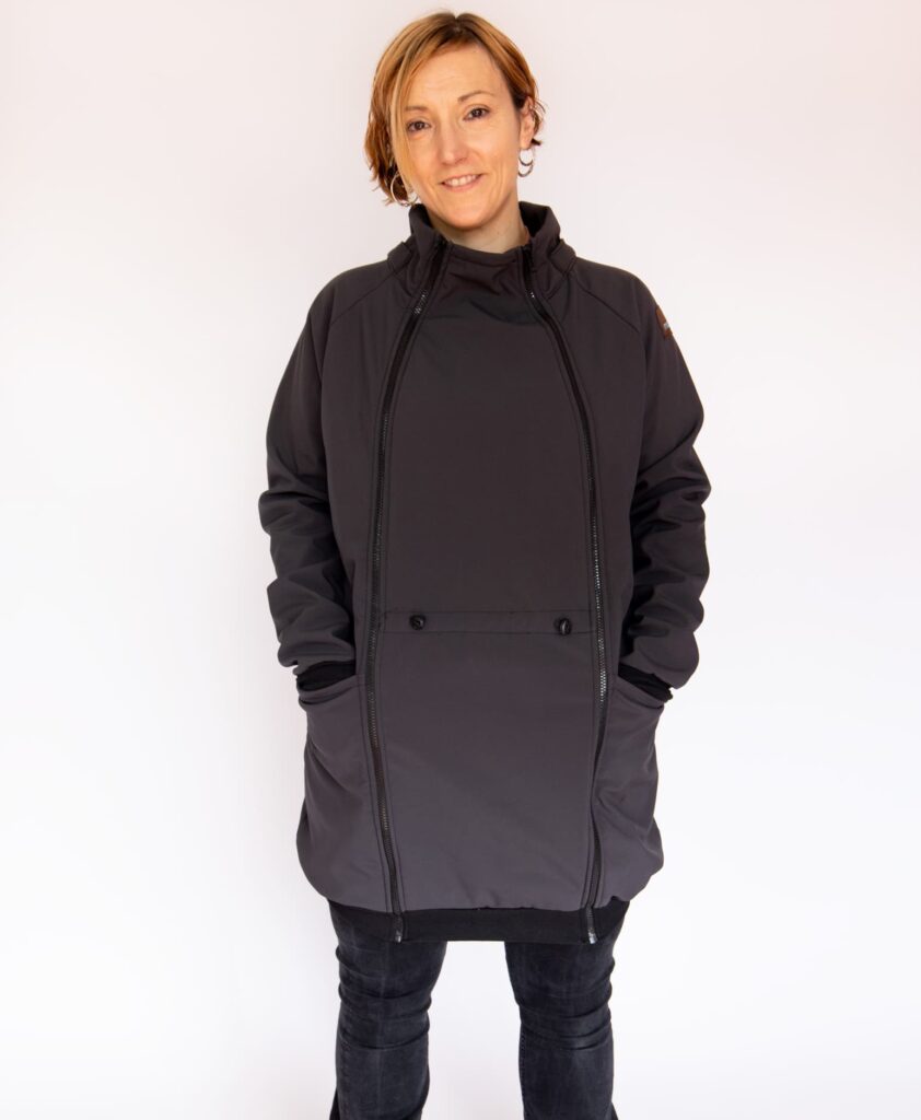 Jaqueta softshell gris fosc 6 Jaqueta softshell gris fosc - Imatge 6