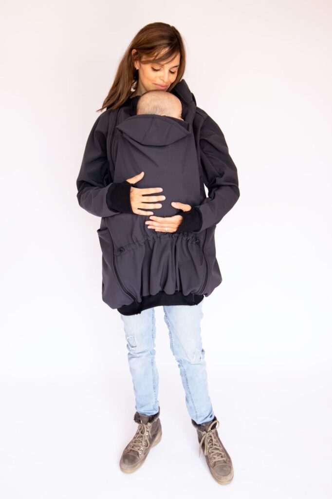 Jaqueta softshell gris fosc 2 Jaqueta softshell gris fosc - Imatge 2