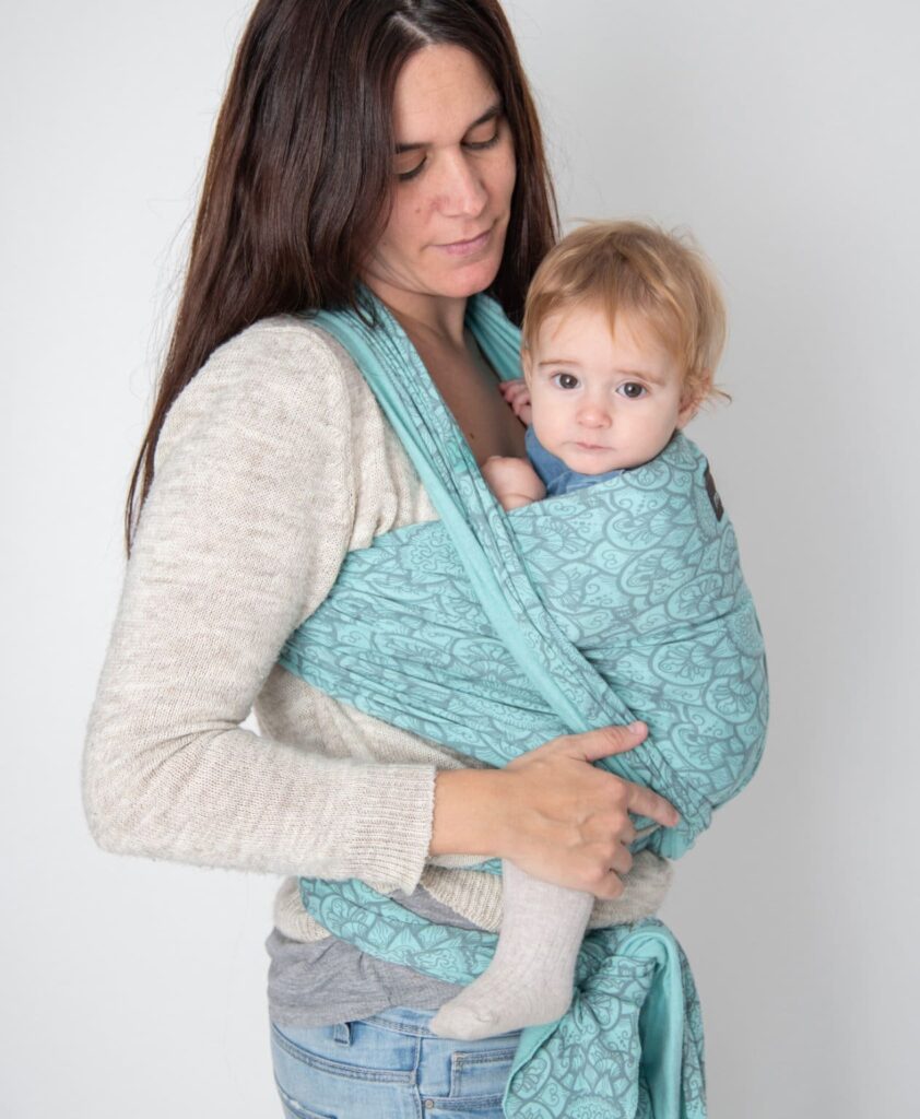 Fulard elàstic turquesa-mandala 2 Fulard elàstic turquesa-mandala - Imatge 2