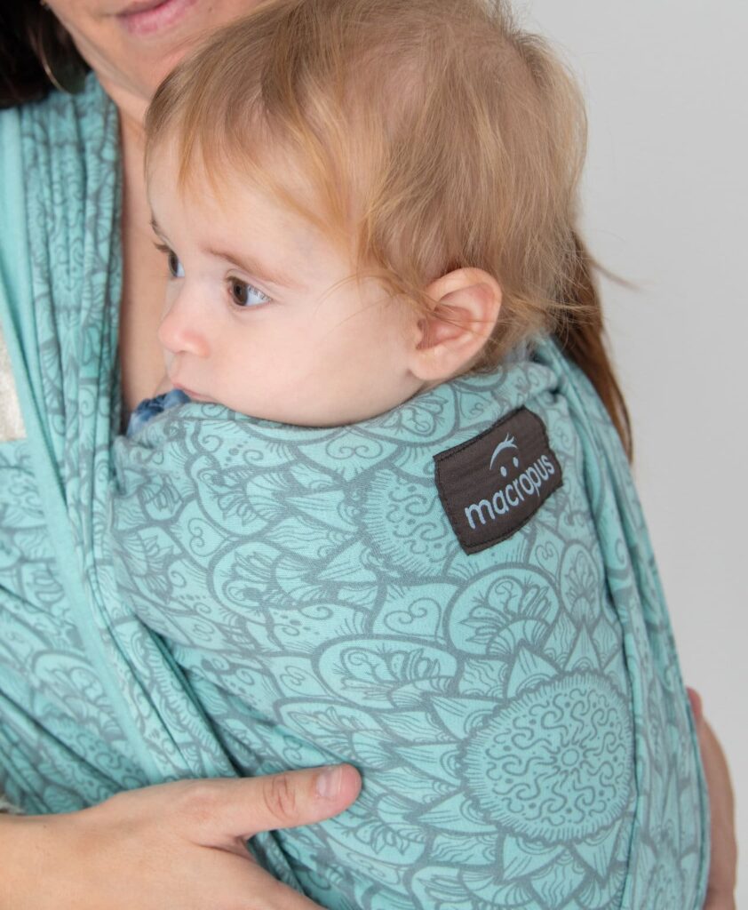 Fulard elàstic turquesa-mandala 3 Fulard elàstic turquesa-mandala - Imatge 3