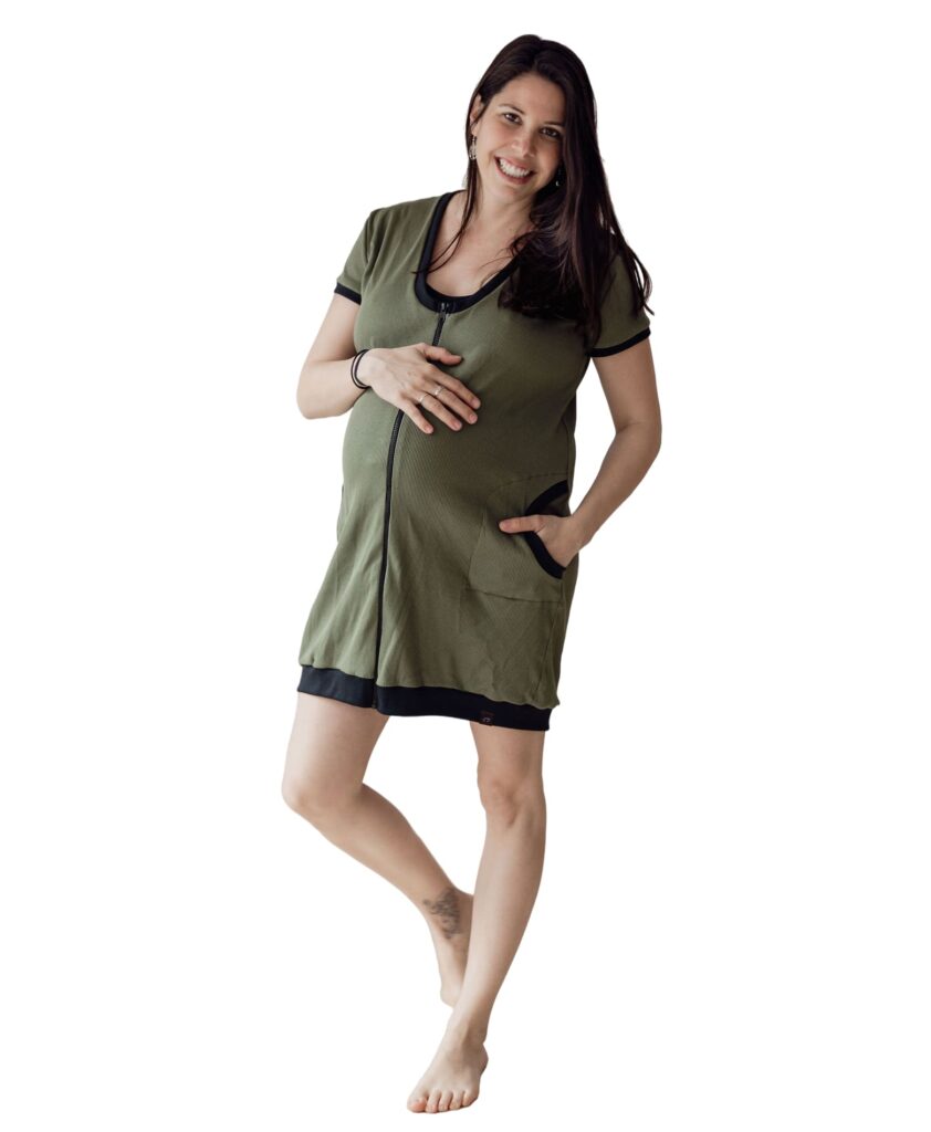 Vestit normal, lactància, embaràs verd 3 Vestit normal, lactància, embaràs verd - Imatge 3