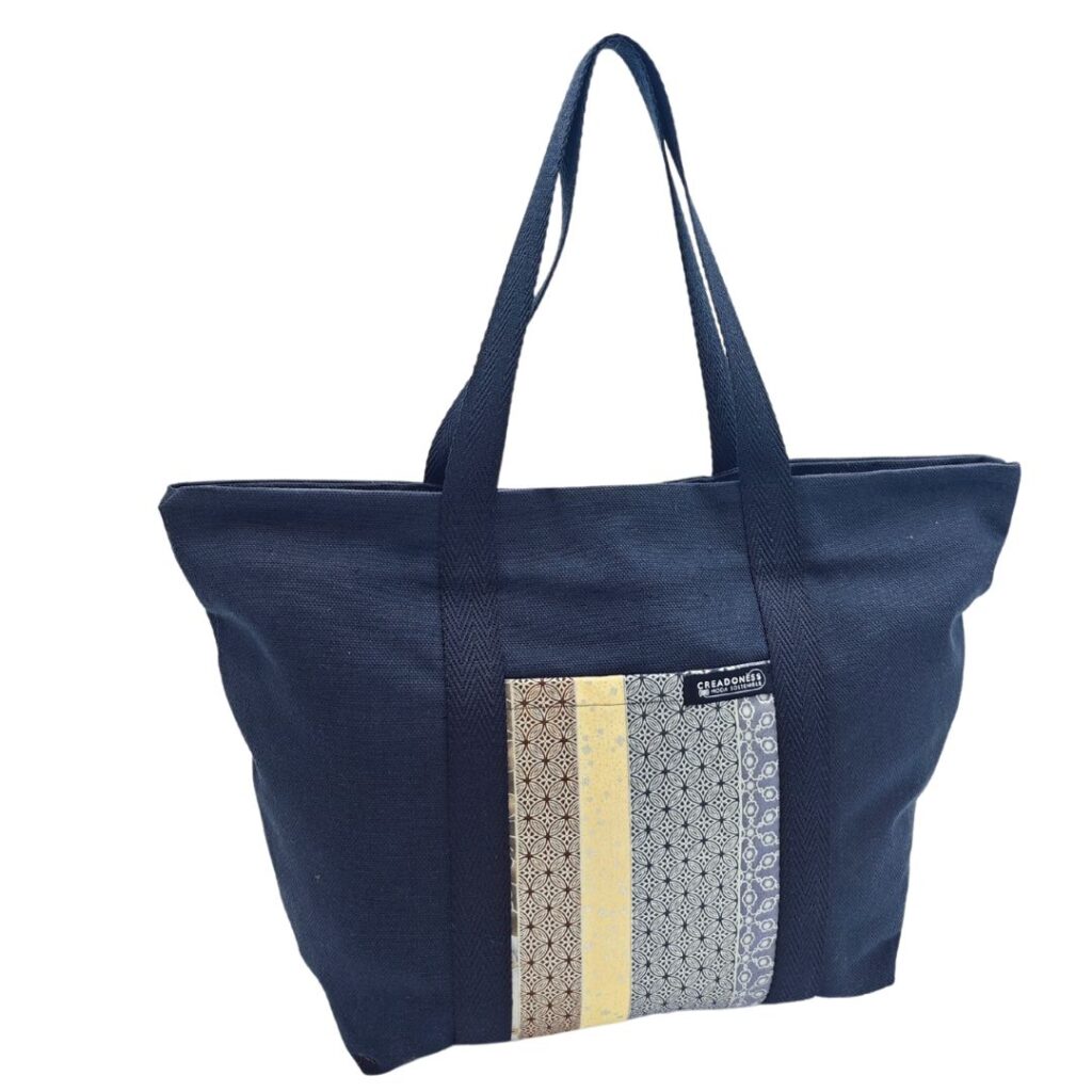 Tote Bag Kintsugi Negre 1 Tote Bag Kintsugi Negre