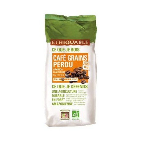 Cafè Premium Gra Perú Oro Verde 1kg - IDEAS 1 Cafè Premium Gra Perú Oro Verde 1kg - IDEAS