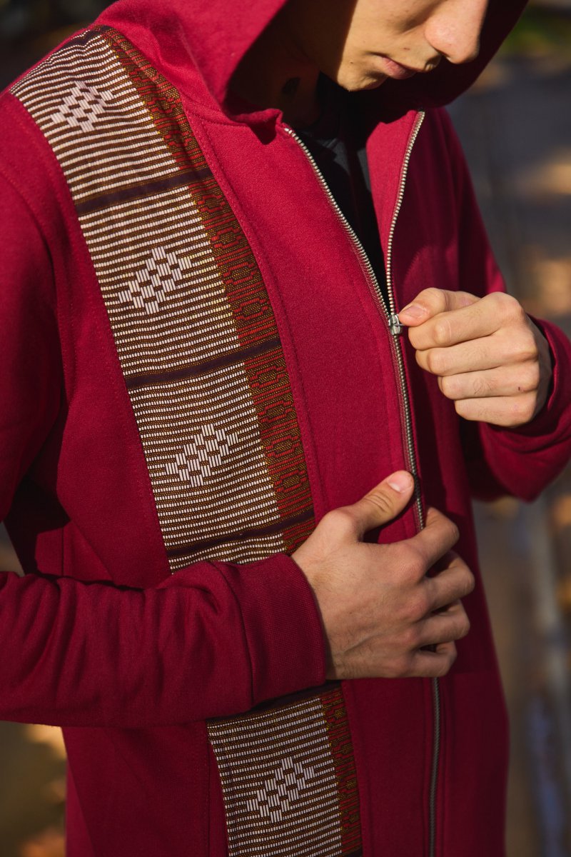 Dessuadora Cotó Maal Vermella 7 Dessuadora Cotó Maal Vermella - Imatge 7