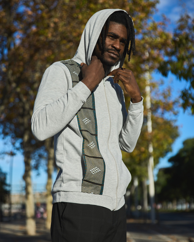 Dessuadora Xalam Caputxa 1 Dessuadora Xalam Caputxa