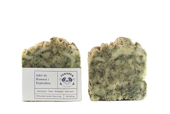 Sabó de romaní i espirulina 1 Sabó de romaní i espirulina