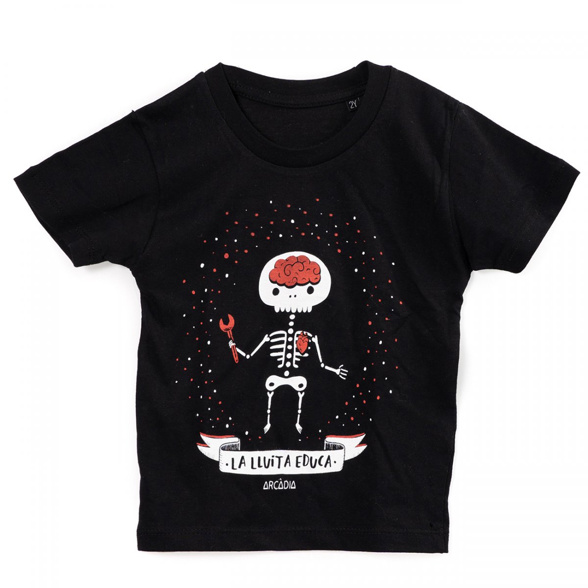 Samarreta per adult "La lluita educa" 1 Samarreta per adult "La lluita educa"