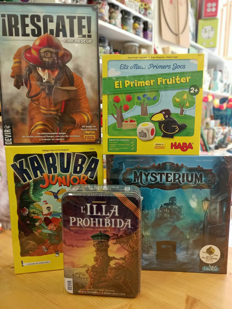 JOCS DE TAULA COOPERATIUS 1 jocs cooperatius