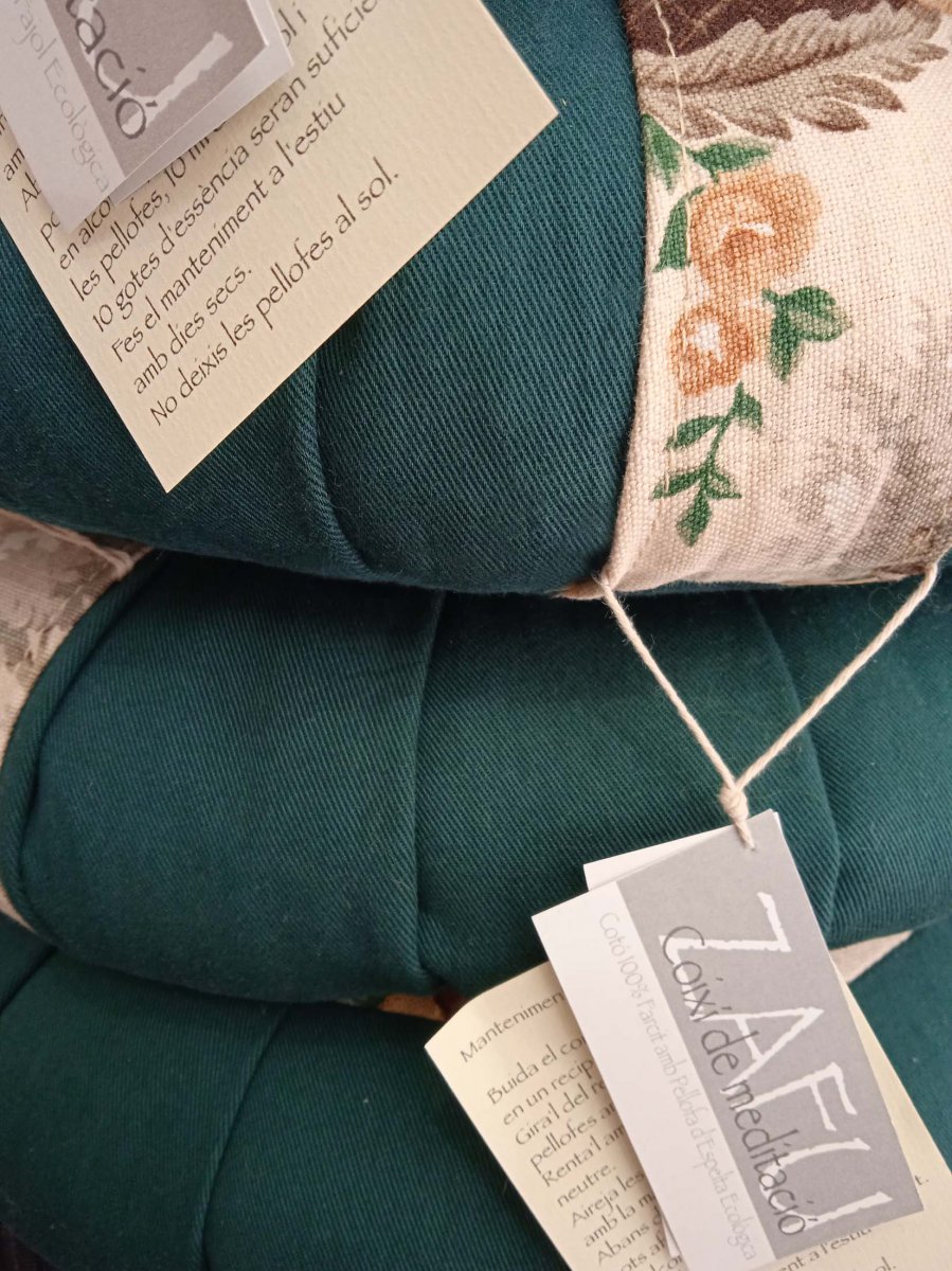 Coixí de meditació estampat (zafu) 3 Coixí de meditació estampat (zafu) - Imatge 3