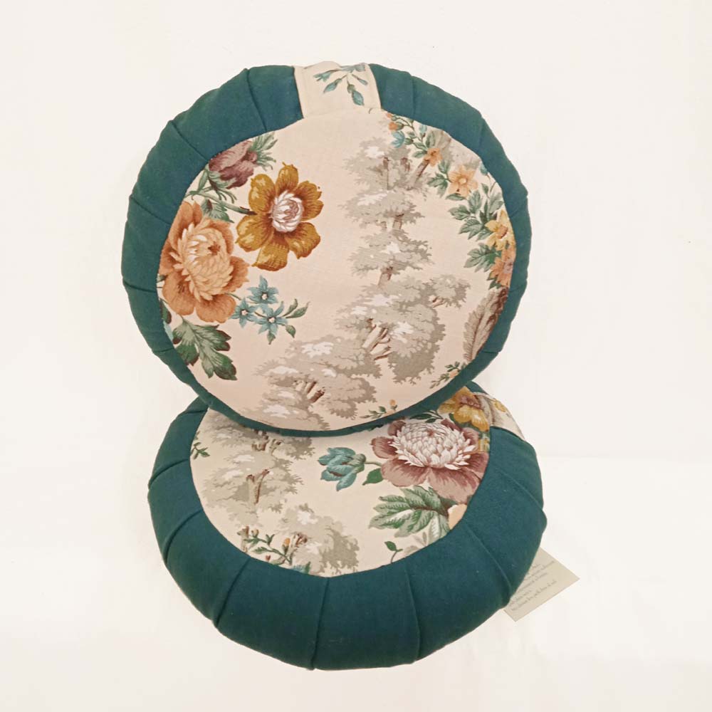 Coixí de meditació estampat (zafu) 2 Coixí de meditació estampat (zafu) - Imatge 2